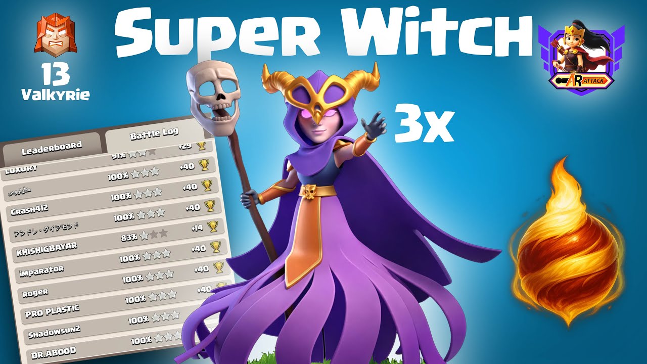 TH12, Combo FireBall & Super Witch_di tahun baru 2026
