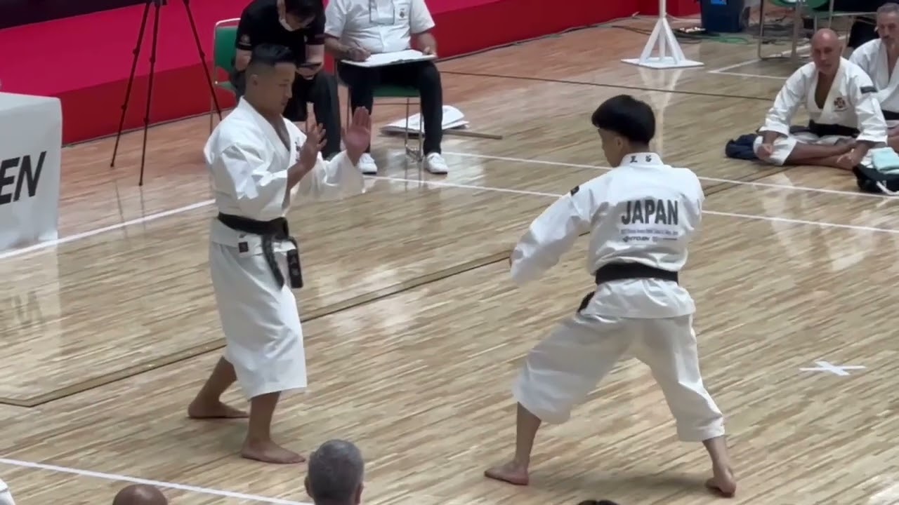 2023 少林寺拳法世界大会　男子四段以上の部　3位日体大少林寺拳法部　三谷　谷組