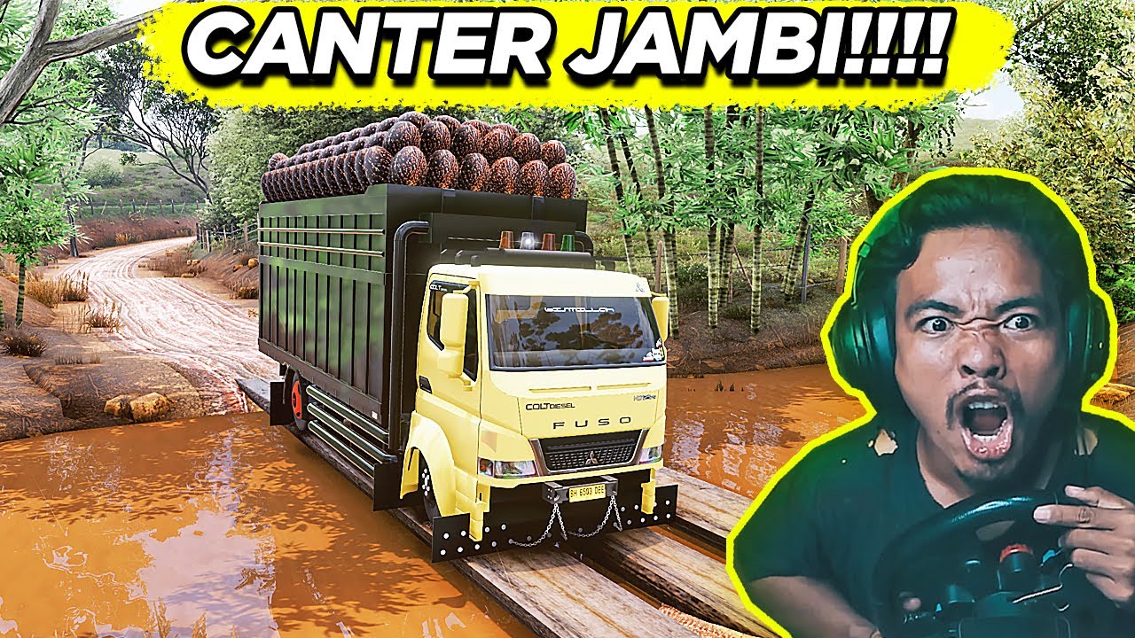 Truk Jambi Style Muat Sawit Ekstrem di Pedalaman! - ETS2