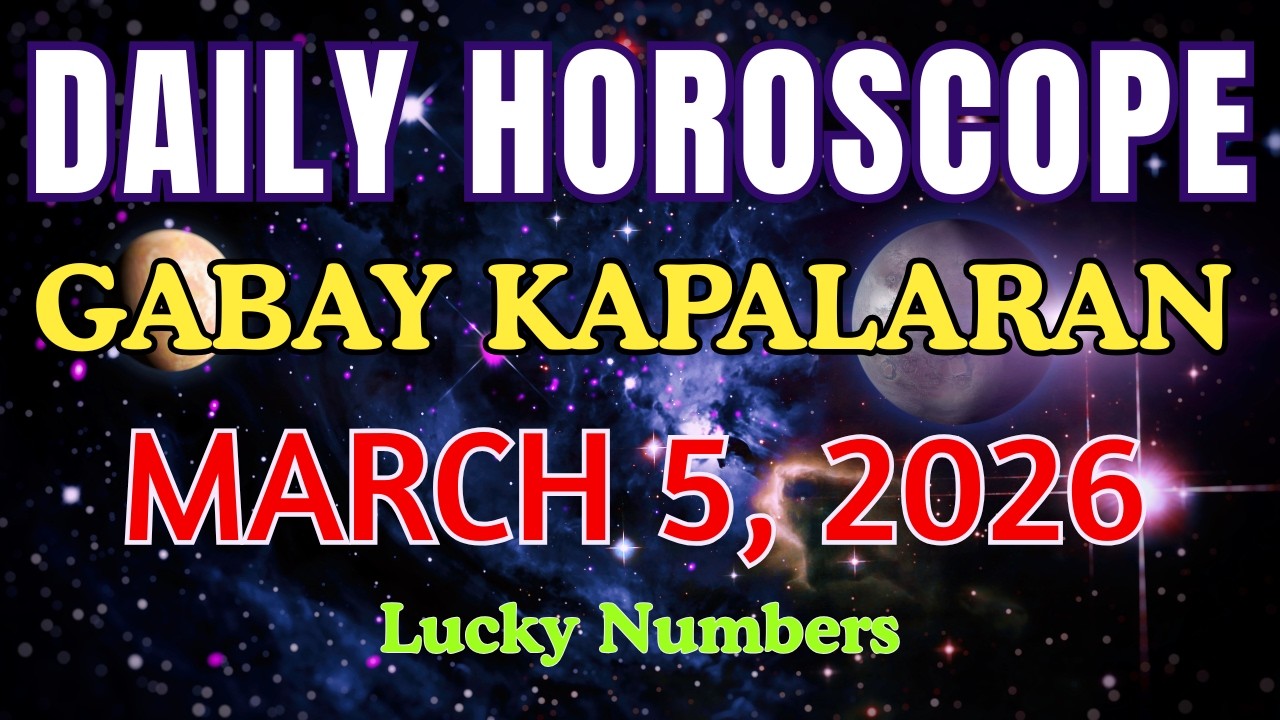 MARCH 5, 2026 DAILY HOROSCOPE TODAY THE ZODIAC SIGNS 888 #horoscopefortoday #horoscope #zodiac