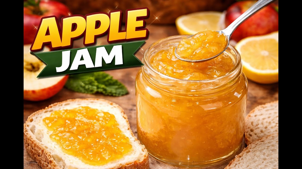 Homemade Apple Jam Recipe | Easy & Delicious