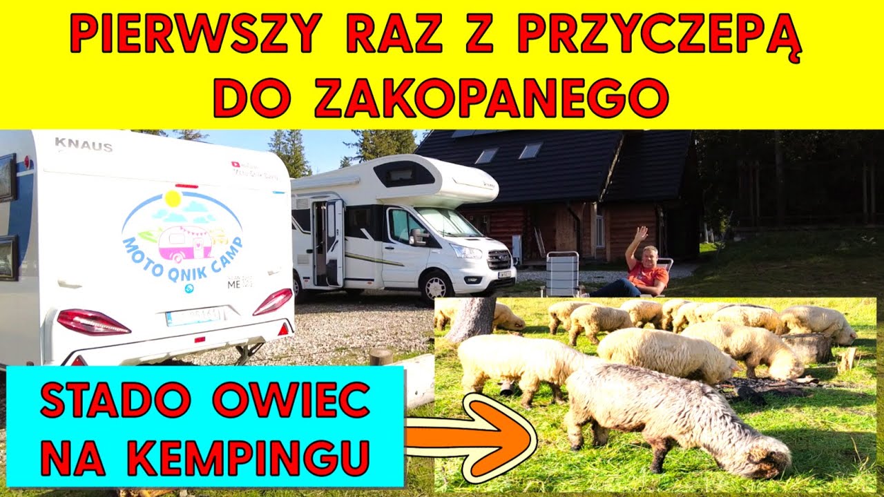 ZAKOPANE - OLIMP nasz pierwszy raz z przyczepą. Czy Krupówki nadal są tak zatłoczone? (vlog #113)