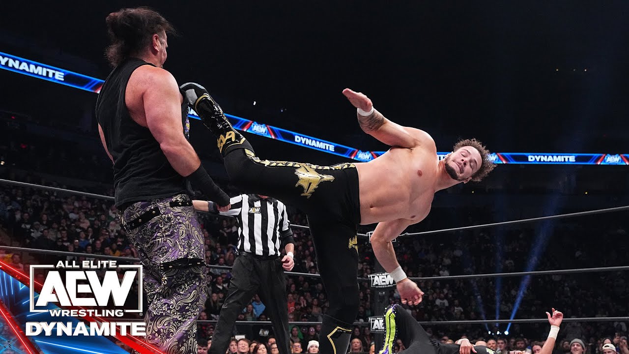 Dante Martin wraca do Top Flight, by zmierzyć się z Hardymi i bratem Zayem! | 29.11.2023, AEW Dyn...