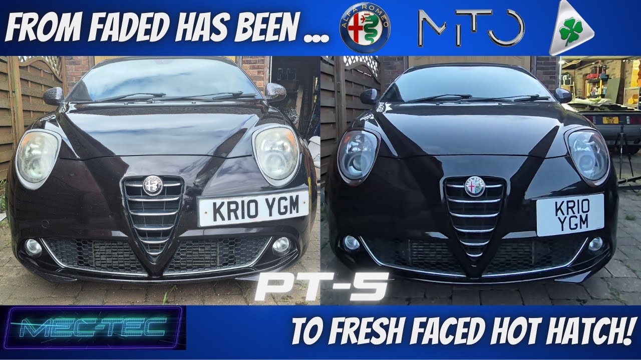 ABANDONED Alfa Romeo Mito Cloverleaf PT-5 FADED HAS BEEN TO FRESH FACED !!