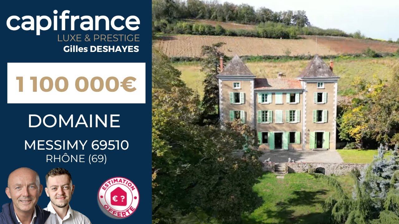 VENDU : Domaine XVIII Siècle | Messimy | 69510