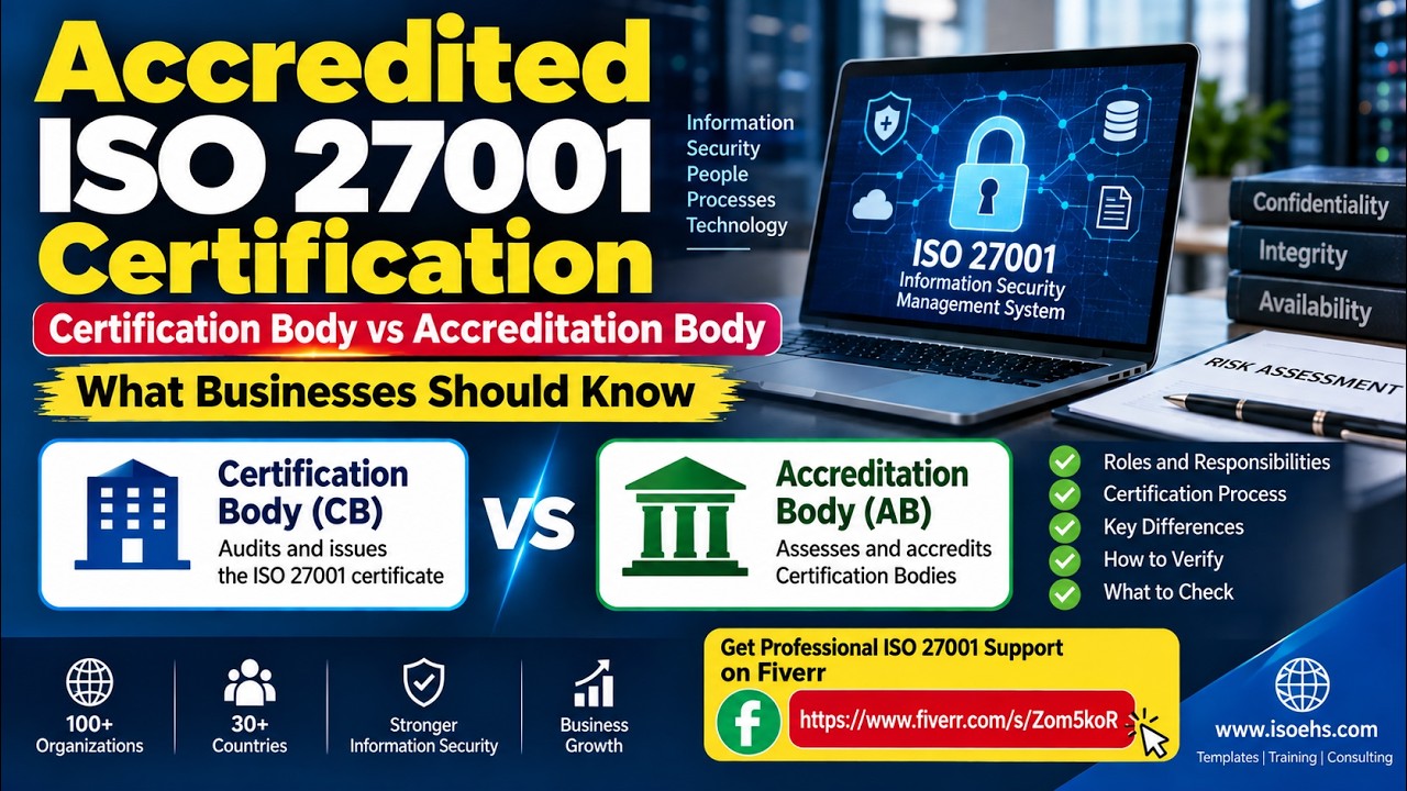 Accredited ISO 27001 Certification | Certification Body vs Accreditation Body