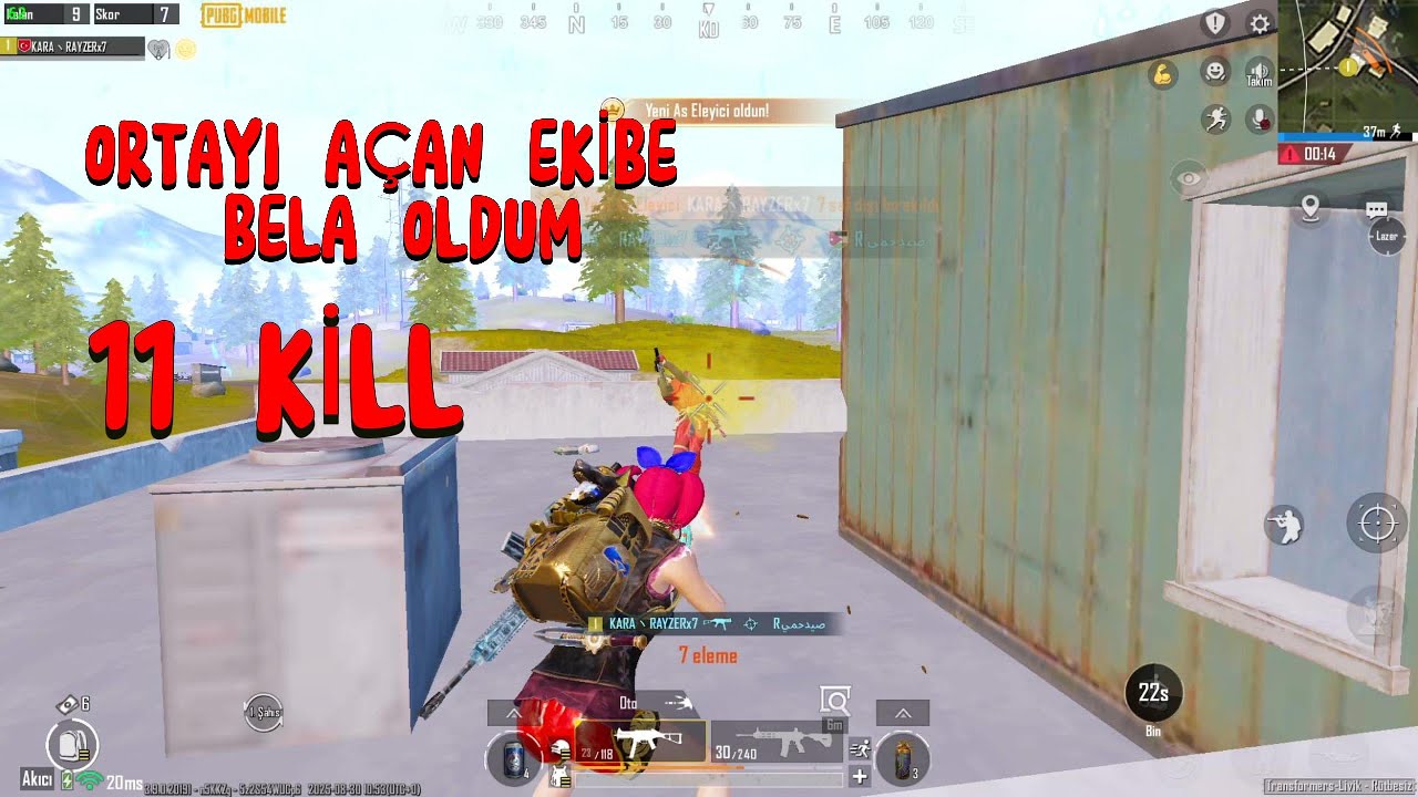 ORTAYI AÇAN EKİBE BELA OLDUM!!! LİVİK GAMEPLAY (PUBG MOBİLE)