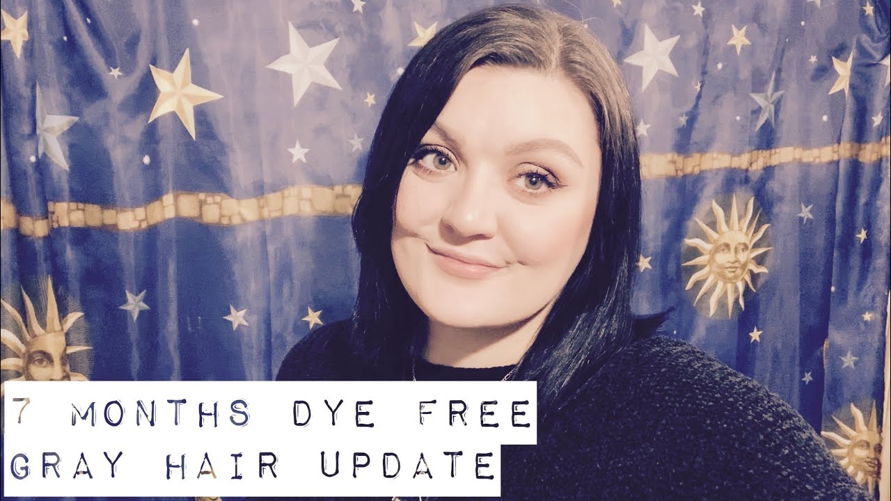 Gray Hair update! 7 months dye free.
