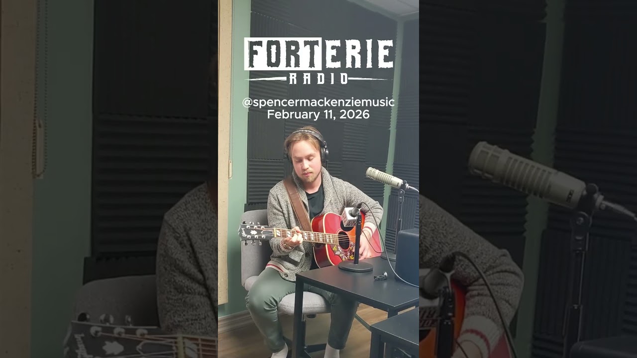 SPENCER MACKENZIE LIVE @ FORT ERIE RADIO | 2026-02-11 | MORNINGS WITH JONES & TYRRELL