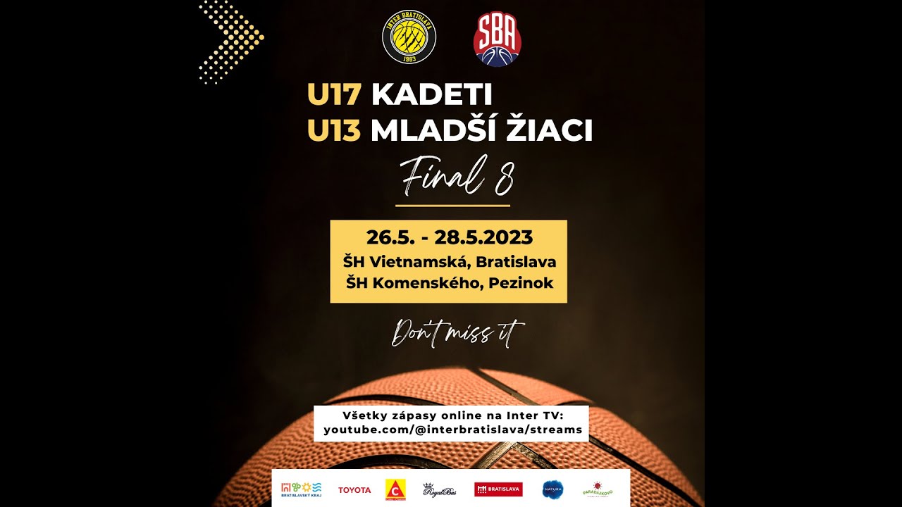 U13: Inter Bratislava - MBA Prievidza