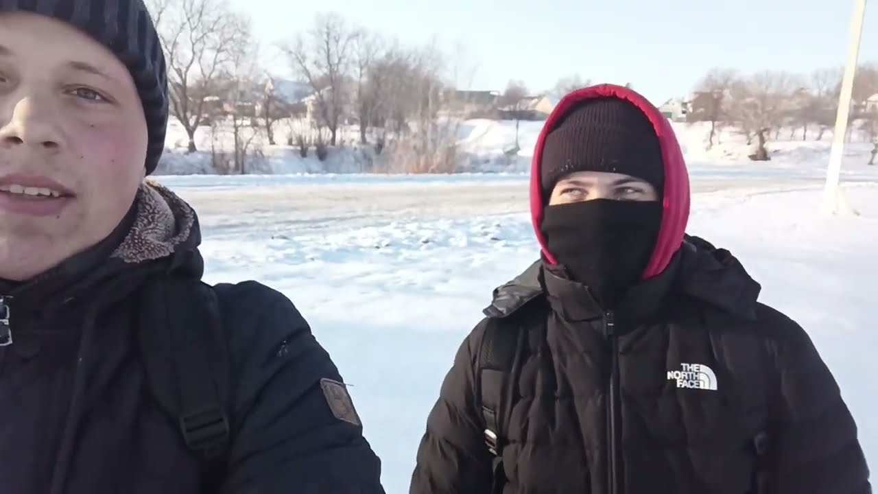 пройшлися через весь ставок