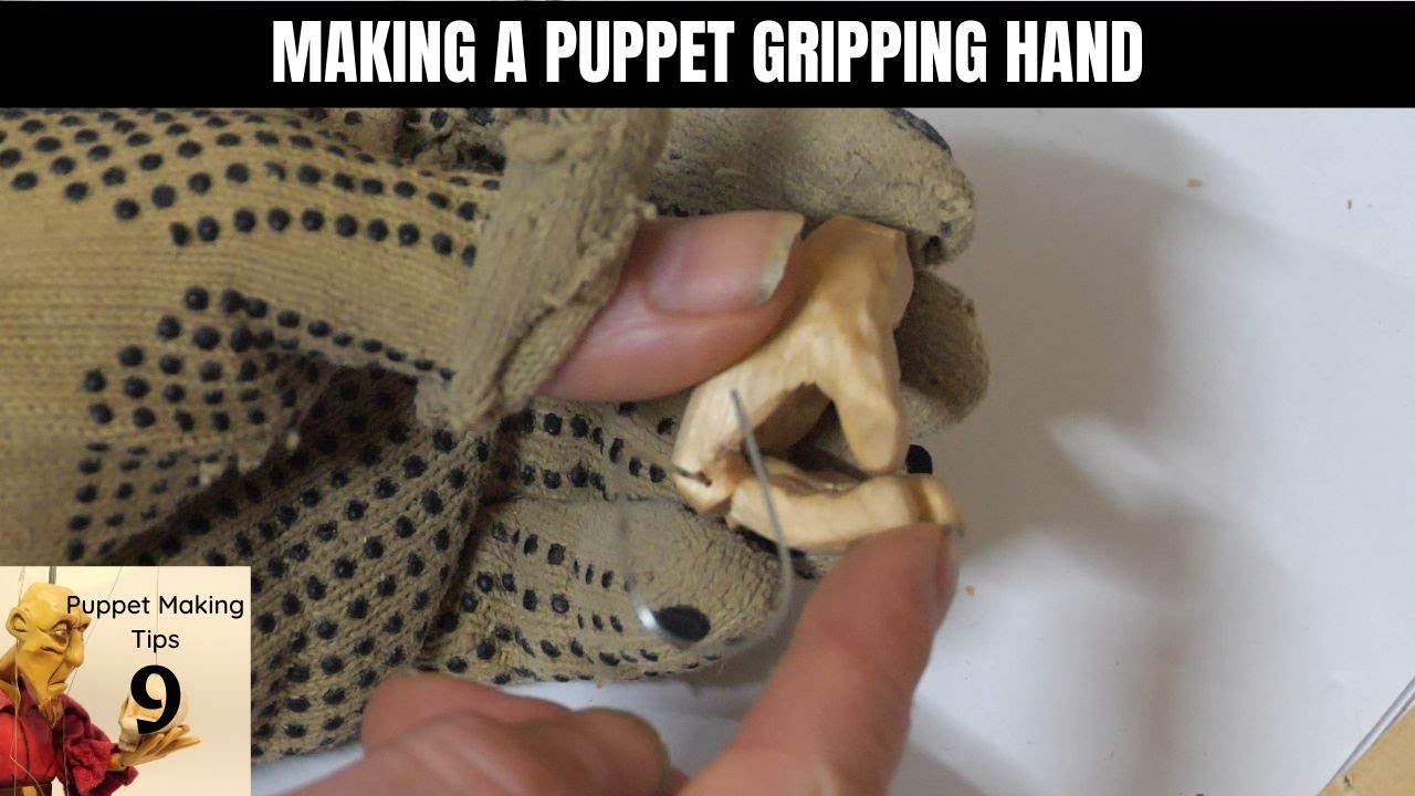 How to make hands that GRIP - Wooden Marionettes