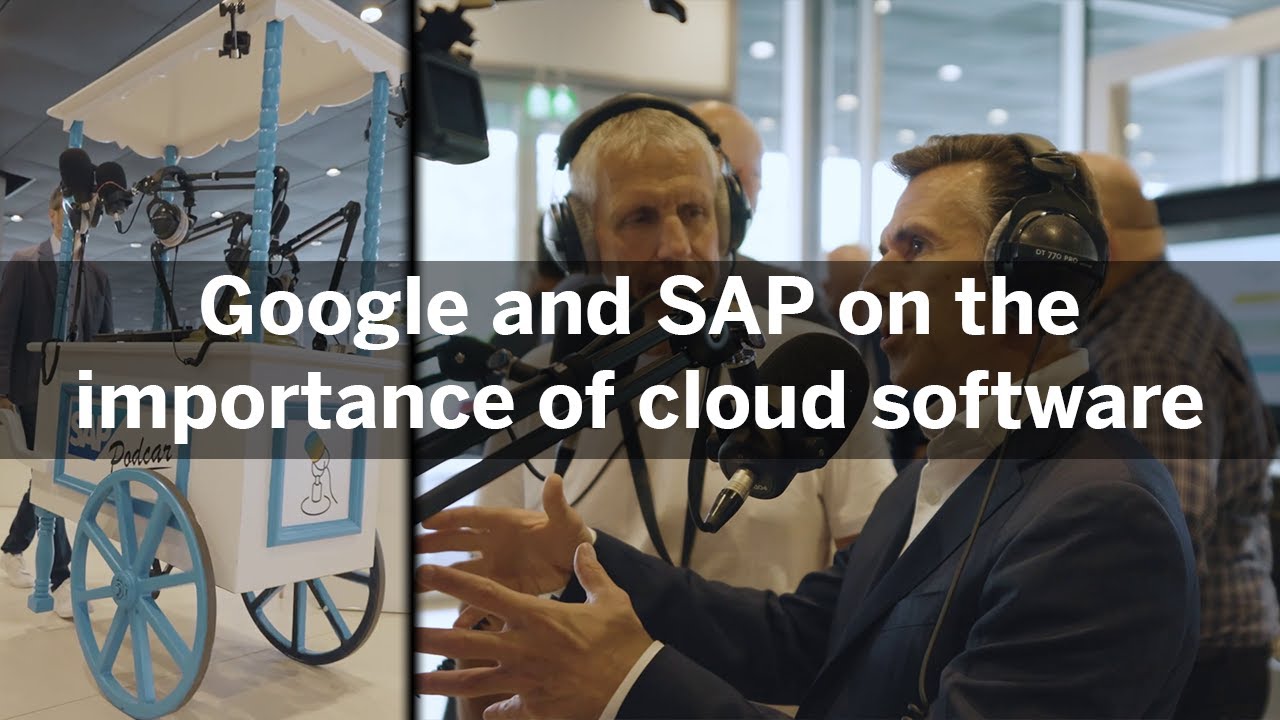 Eddy Reimerink (Google) & Timo Elliott (SAP) talk about cloud | Podcar