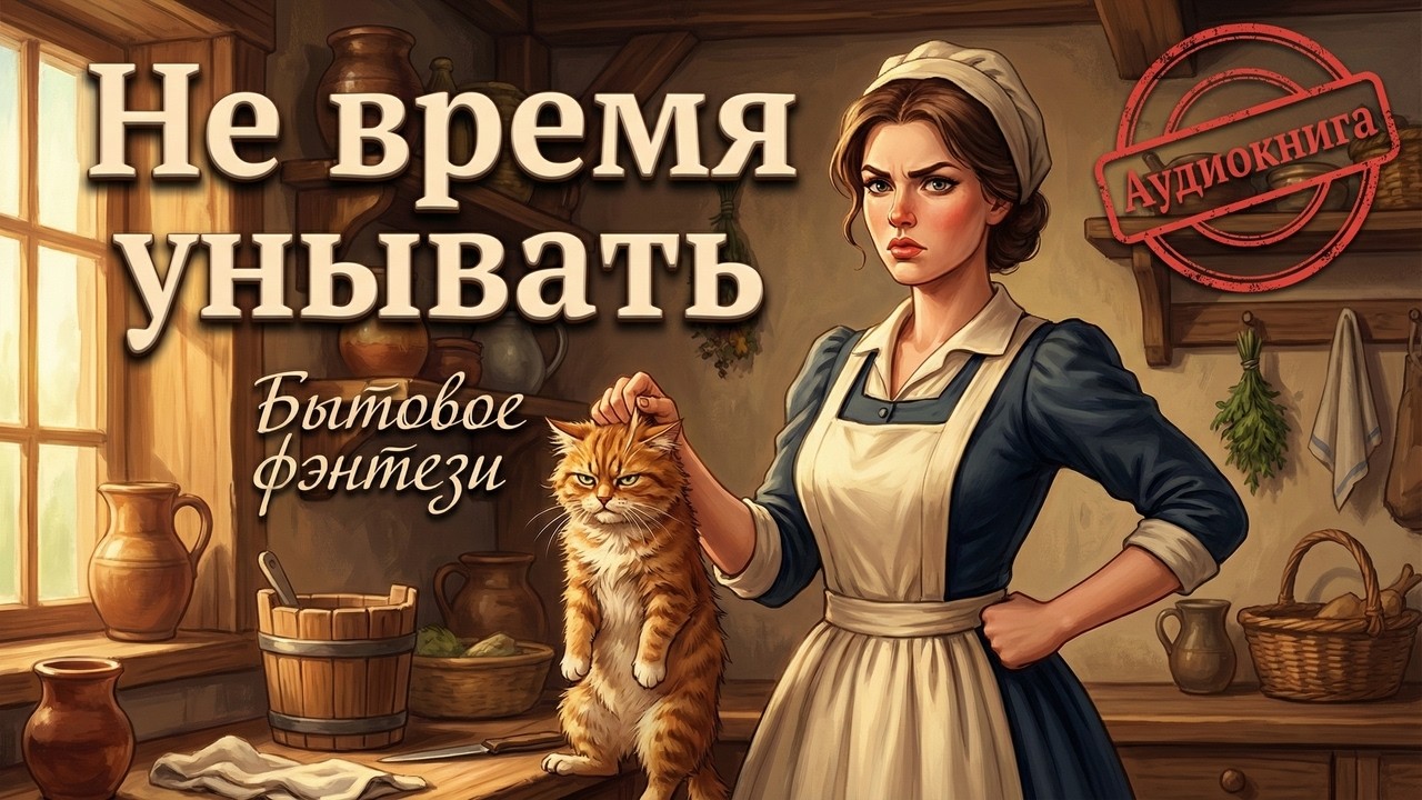 АУДИОКНИГА - НЕ ВРЕМЯ УНЫВАТЬ \ БЫТОВОЕ ФЭНТЕЗИ