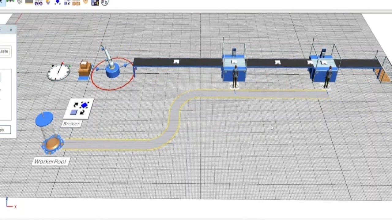 How to assign Workers for station | Tecnomatix Plant Simulation Tamil