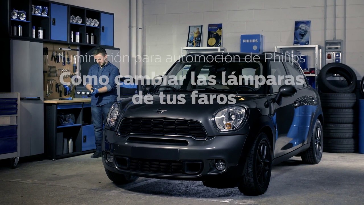 Tutorial Philips: Vea c&oacute;mo instalar las l&aacute;mparas Philips en los faros en un Mini Cooper Countryman