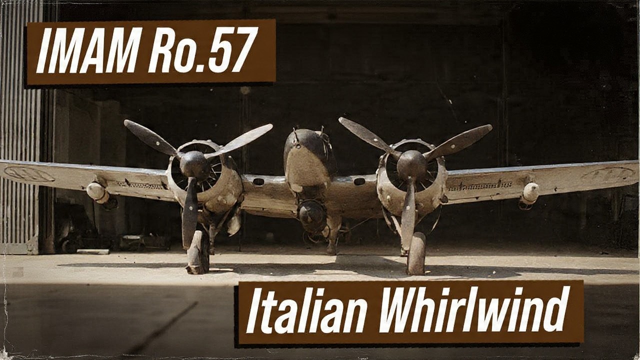The IMAM Ro.57: Italy's Forgotten Twin-Engine Fighter That Never Fought