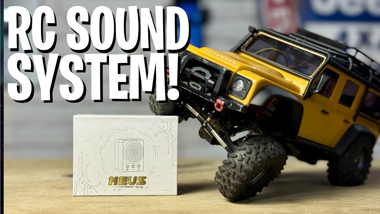 Make Your Mini Crawler SOUND REAL! 🔊 Meus Racing MS-24 Sound Similator 
