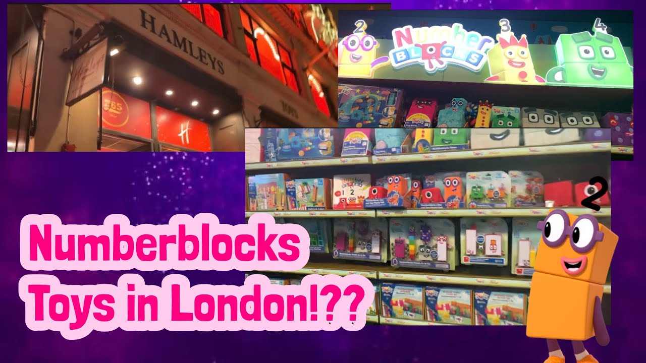Игрушки Numberblocks снова в Лондоне!??