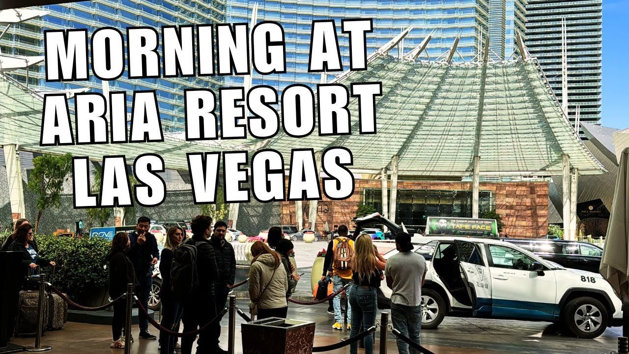 Aria Resort CityCenter Las Vegas Monday Morning Walkthrough | Walking Las Vegas Hotels