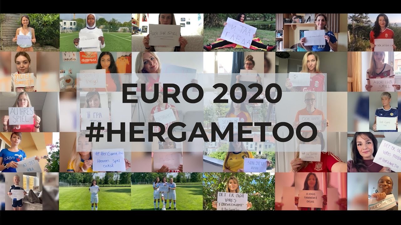 #HerGameToo Euro 2020!