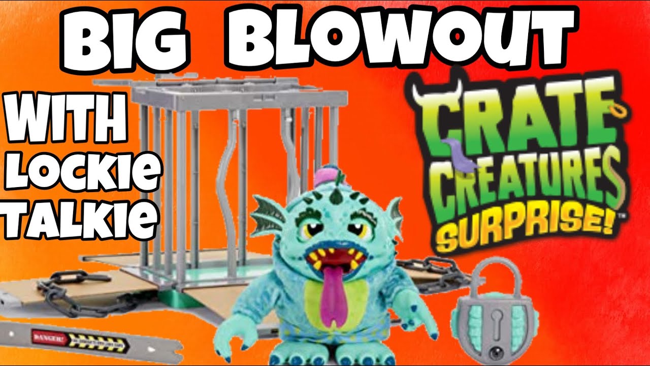 NEW Crate Creatures Surprise BIG BLOWOUT | Bigger Louder Angrier Beasts | CROAK