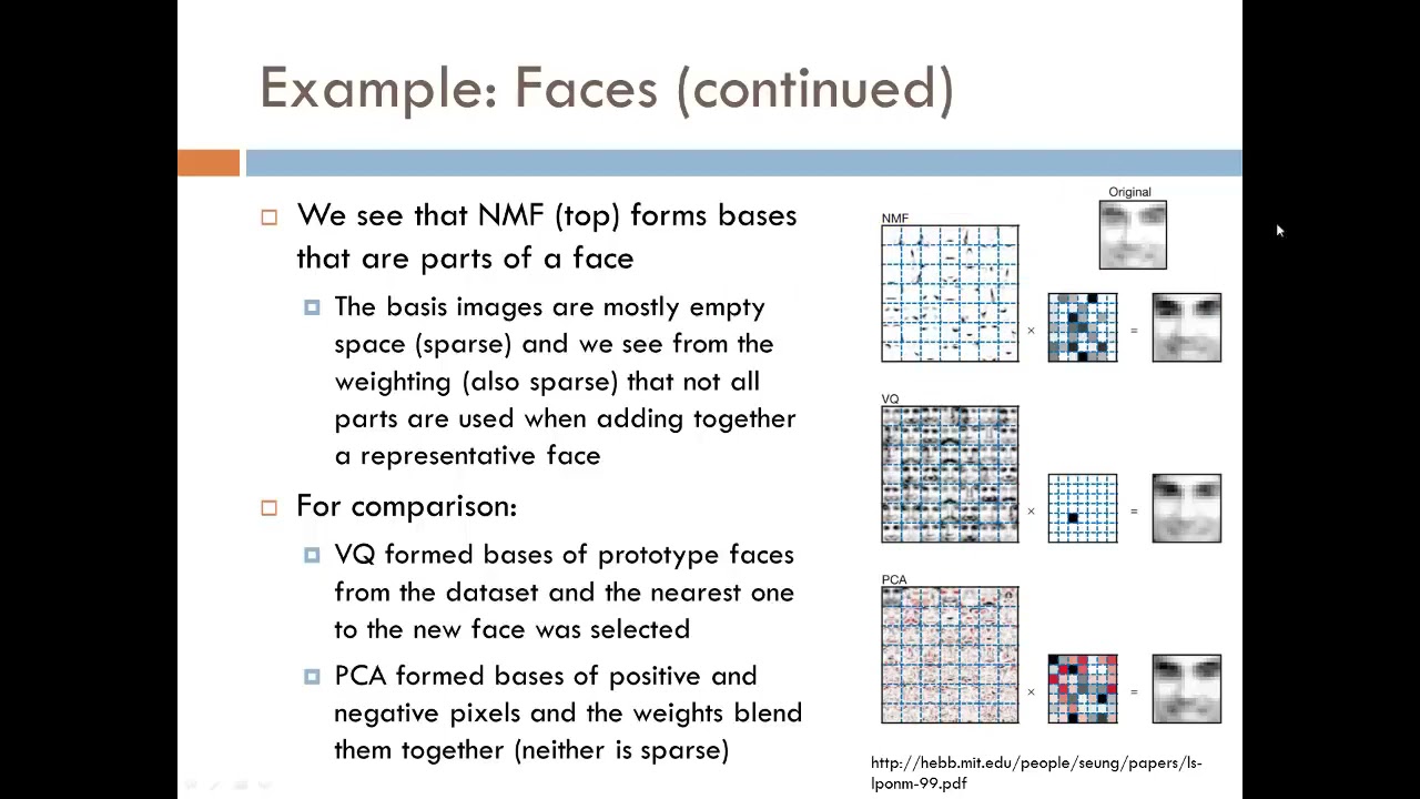 Non Negative Matrix Factorization(NMF) - Clustering and Dimensionality Reduction series