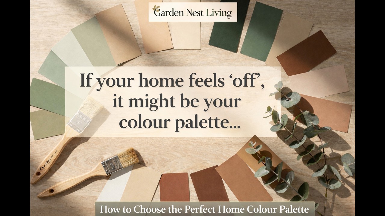🎨🏡How to Choose the Perfect Home Colour Palette | GardenNestLiving 🎨🏡