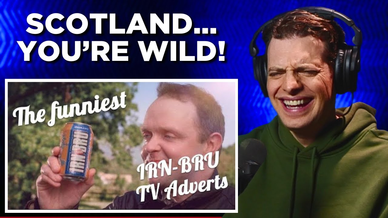 Американцы реагируют на самую смешную рекламу Irn-Bru!