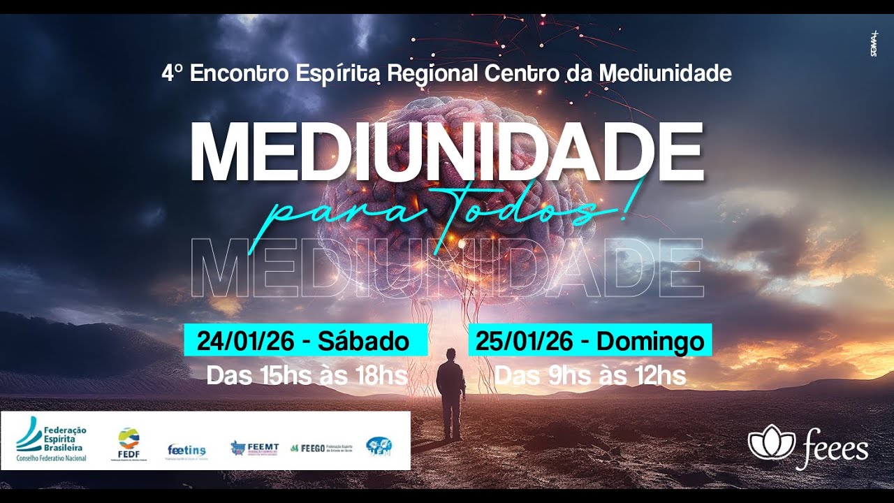 4° Encontro Espírita Regional da Mediunidade - Comissão Regional Centro