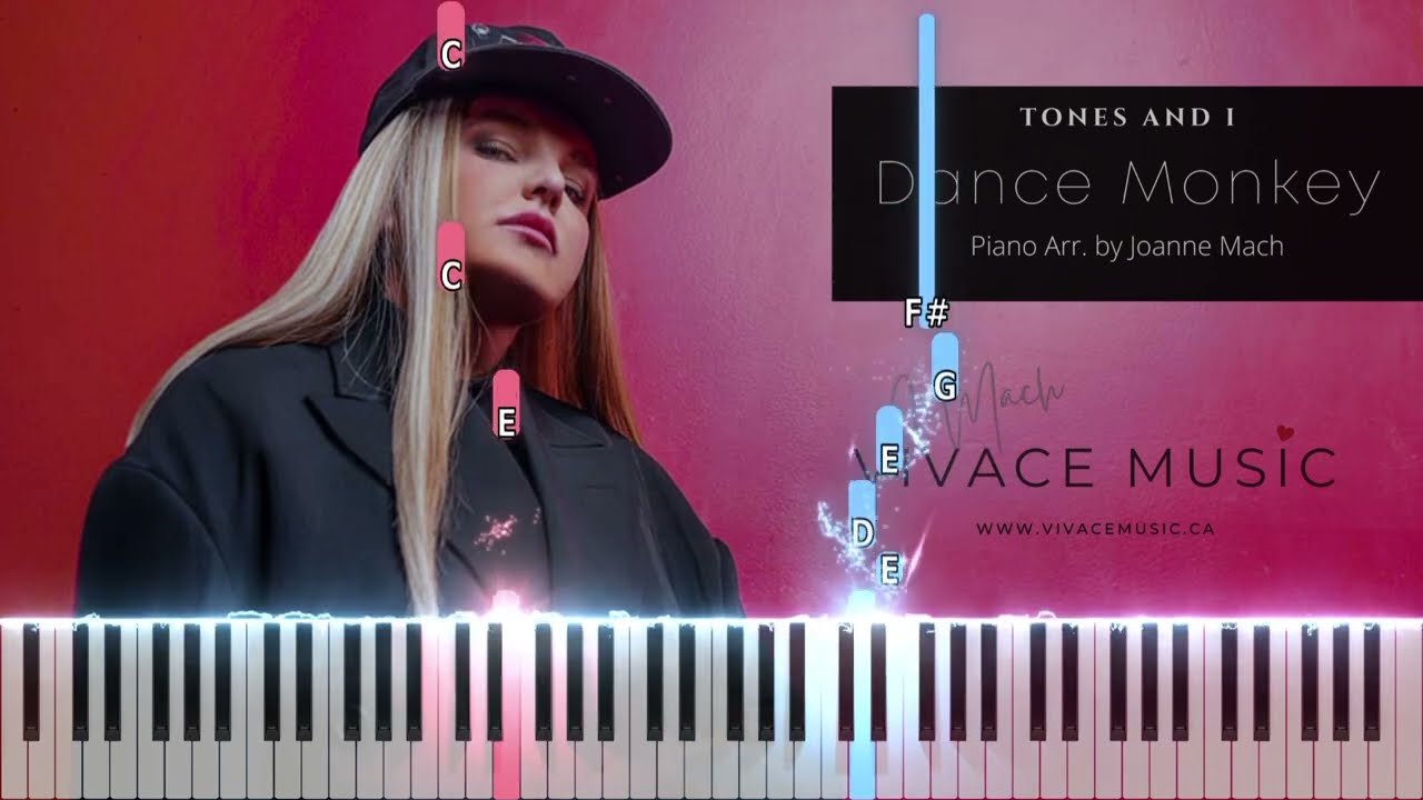 Dance Monkey - TONES AND I | Piano Cover by - Vivace Music | Dance Monkey Easy Piano