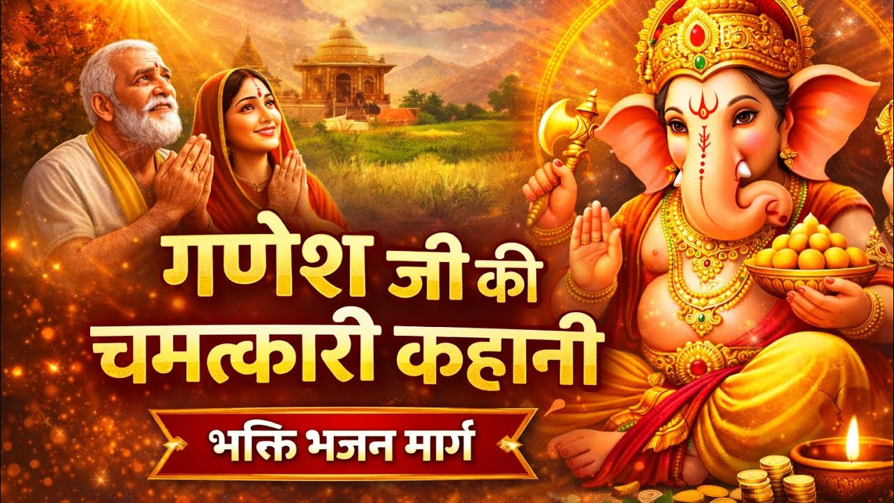 गणेश जी की सबसे चमत्कारी कथा | विघ्नहर्ता की महिमा | Must Watch Ganesh Story( @bhakti_bhajan_margh )