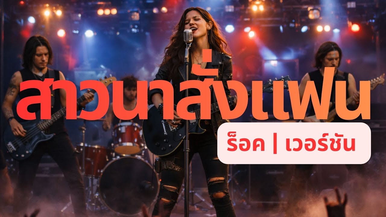 🎸ใหม่! | สาวนาสั่งแฟน - ROCK COVER | ฟังแล้วคิดถึงวันเก่า | ต้นฉบับ พุ่มพวง ดวงจันทร์