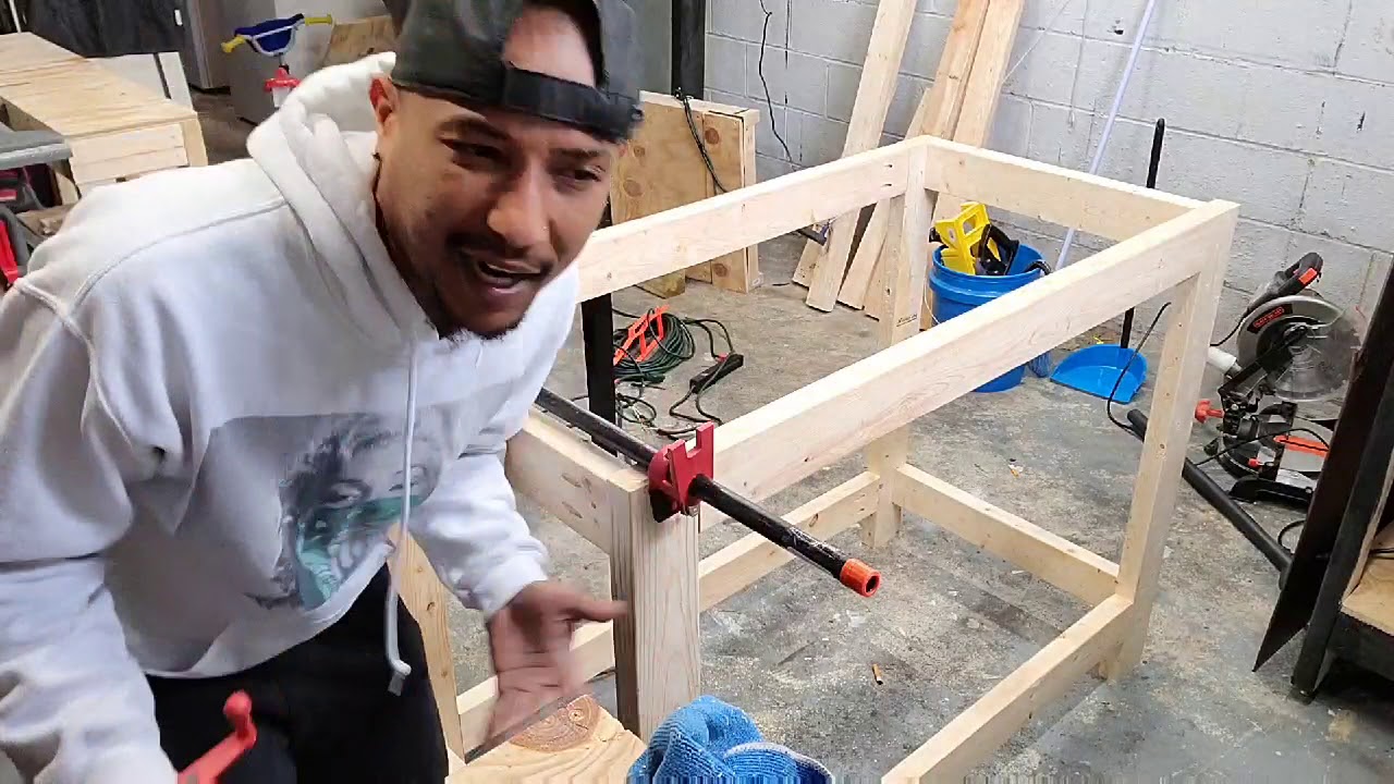 Miter saw workbench( mesa de trabajo para sierra ingletadora)