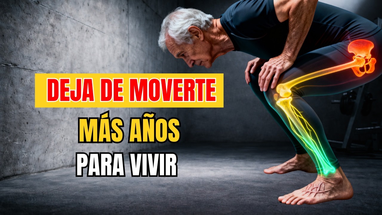 NO Es la EDAD: 5 EJERCICIOS ISOMÉTRICOS que MANTIENEN FUERZA y MOVILIDAD