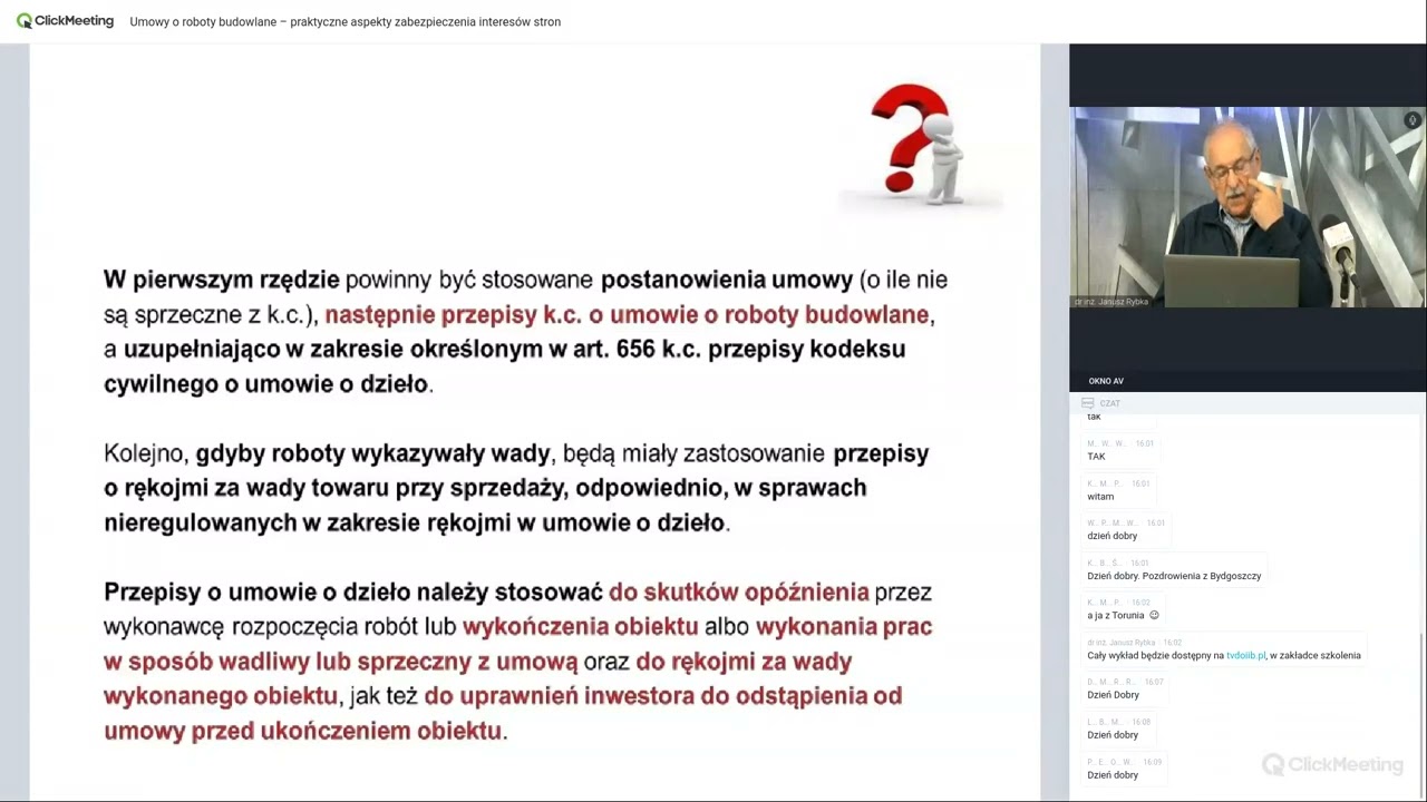 Umowa o roboty budowlane. Praktyczne aspekty zabezpieczenia interesów stron.