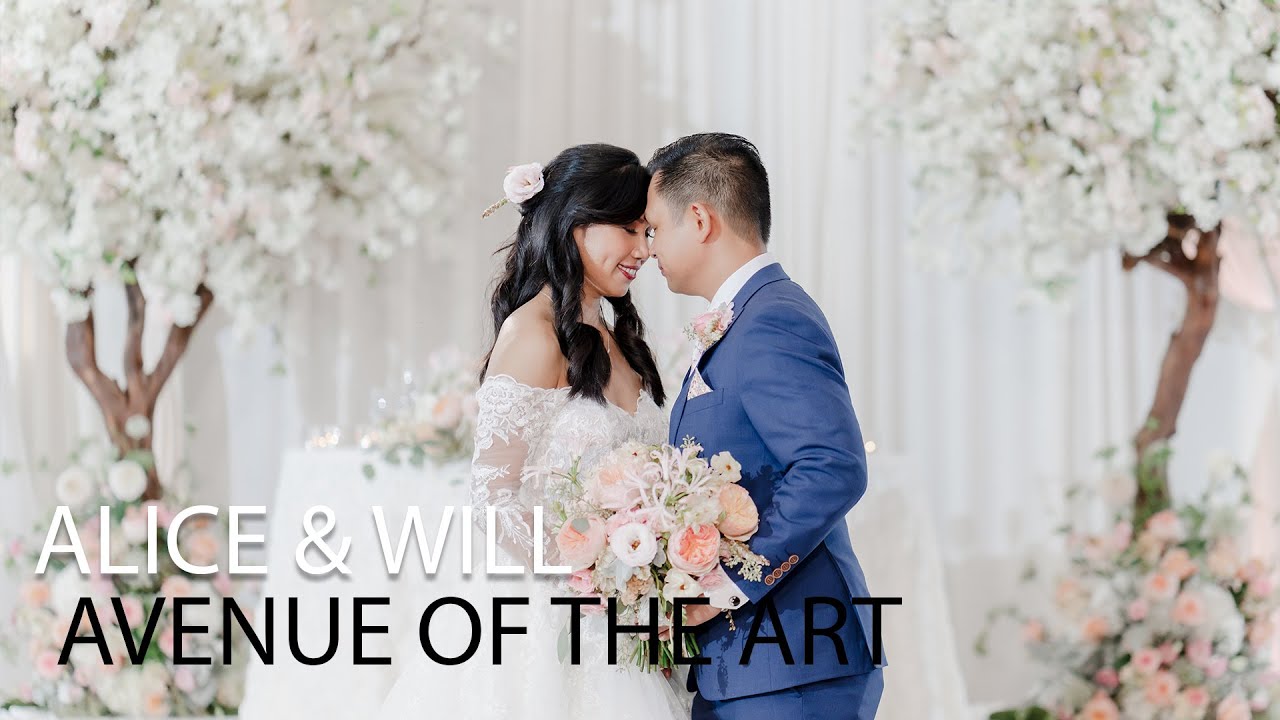 ALICE & WILLIAM // Avenue of The Arts Wedding