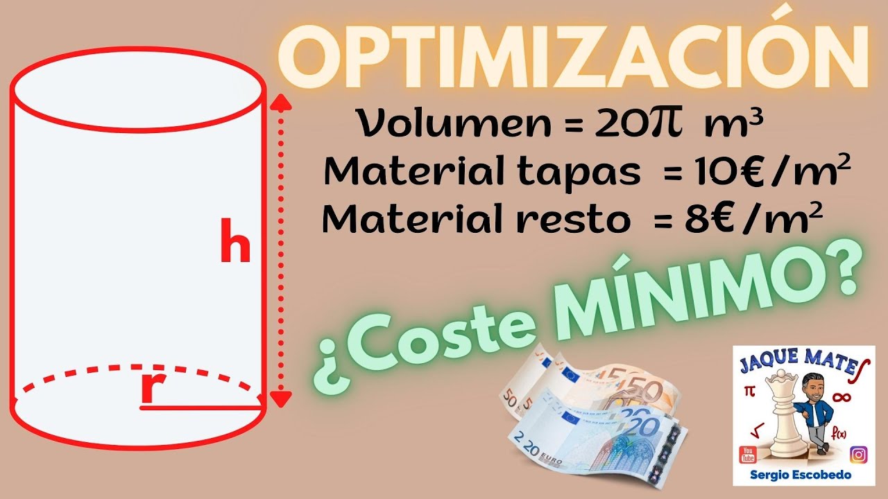 Problema OPTIMIZACIÓN CILINDRO
