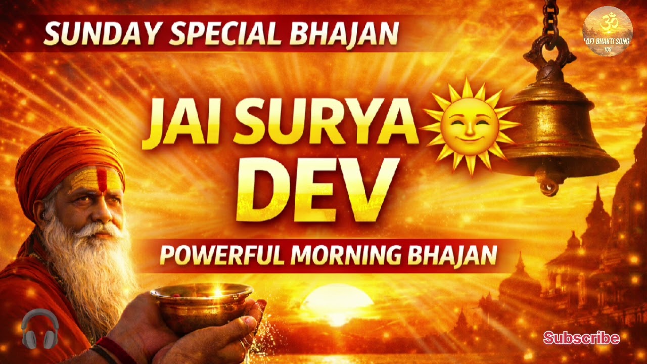 Jai Surya Dev | Surya Dev Bhajan 2026 | Sunday Special Bhakti Song | Powerful Morning Bhajan