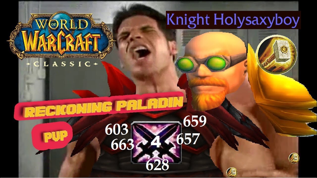 WoW Classic. PvP Holysaxyboy Паладин. Реконинг бомб! Hightlights | Ретрик, который смог!