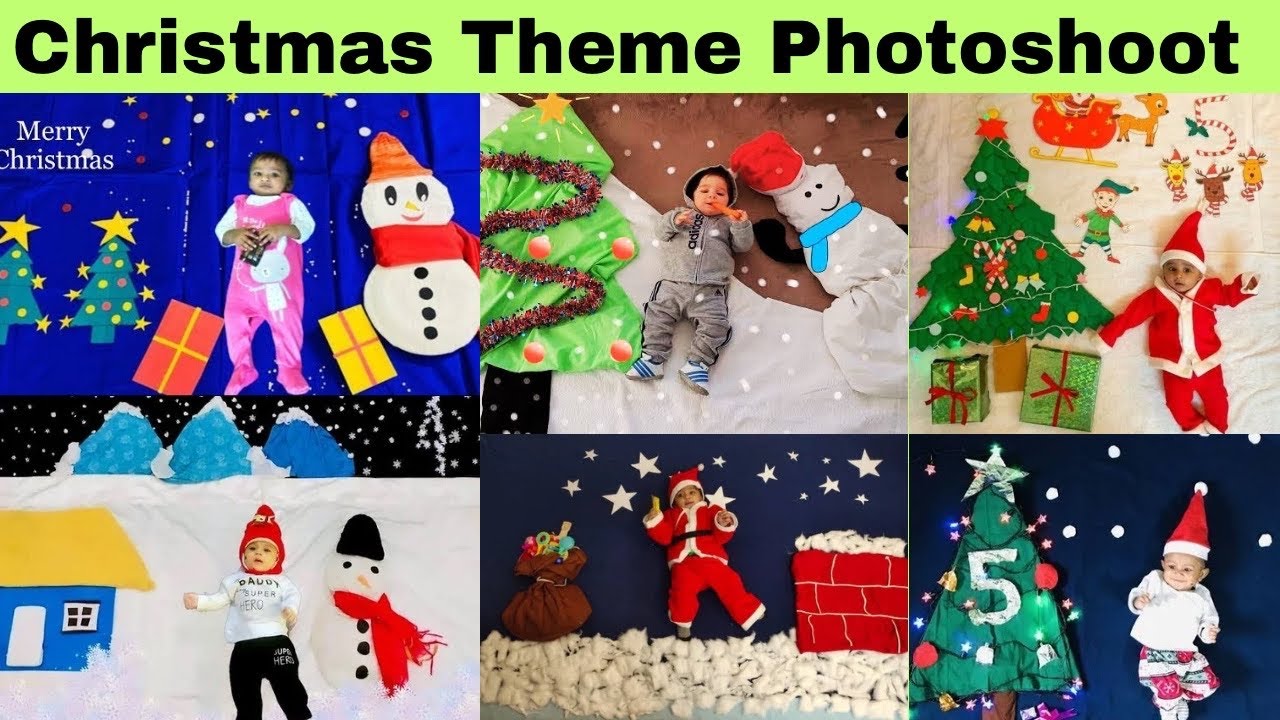 Christmas theme Baby Photoshoot |Baby photoshoot ideas|Christmas theme photoshoot 2024|Santa theme