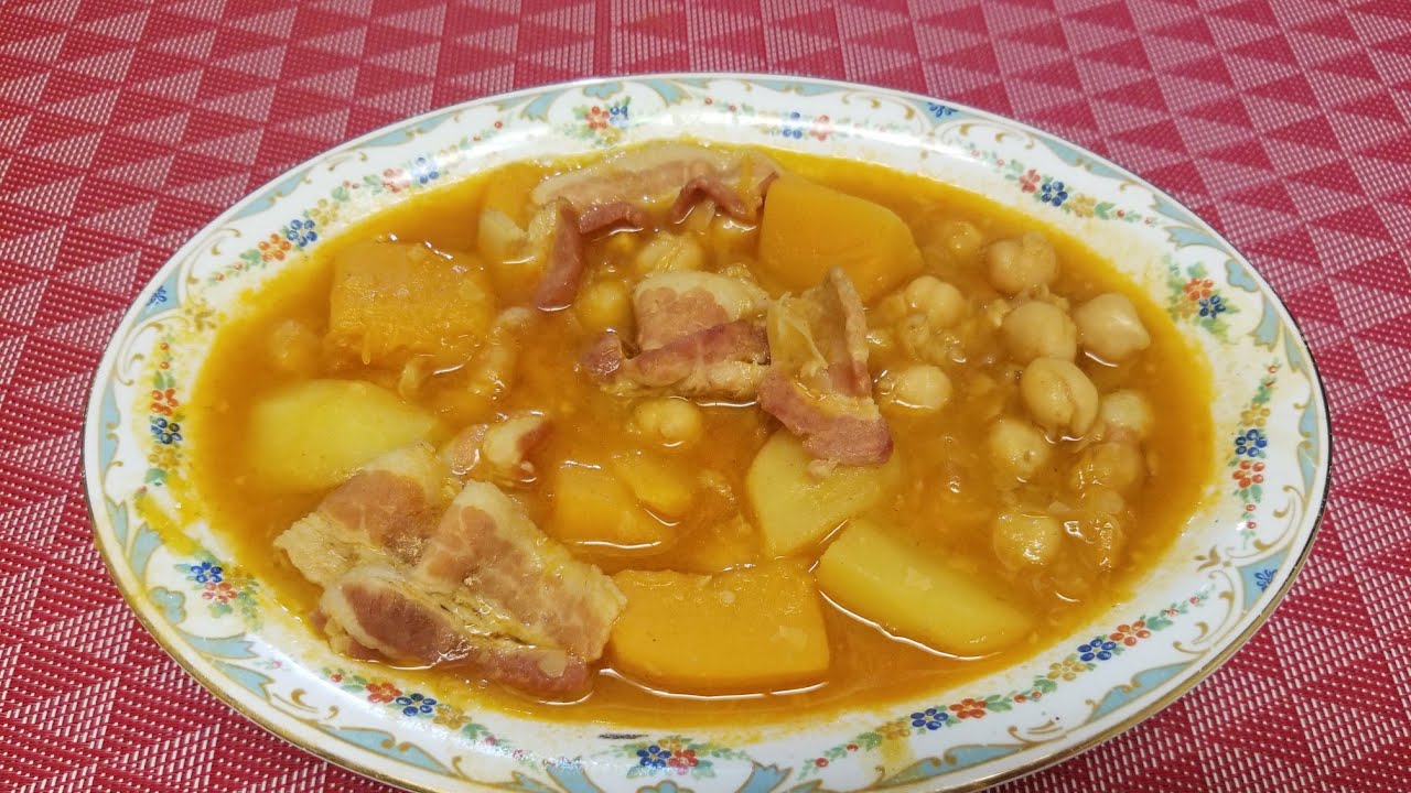 Deliciosos garbanzos al estilo Cubano.