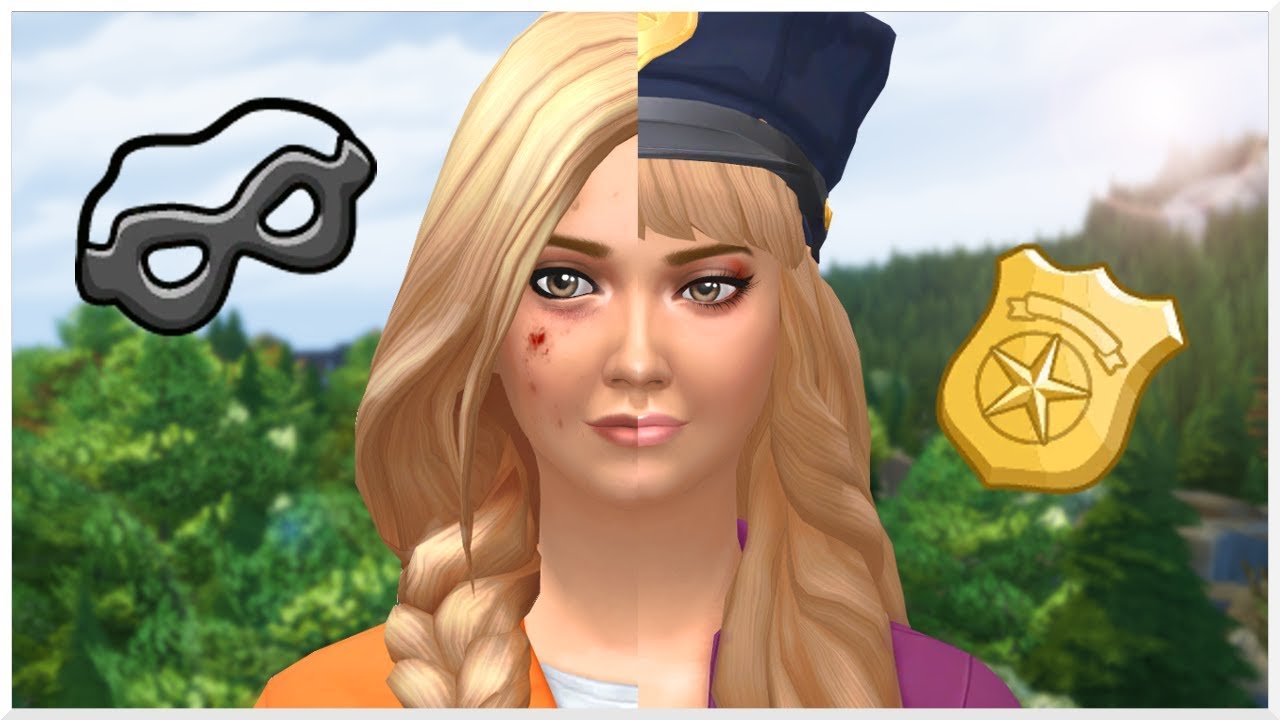 THE SIMS 4 | CRIMINAL TO COP - BIRTH TO DEATH MACHINIMA