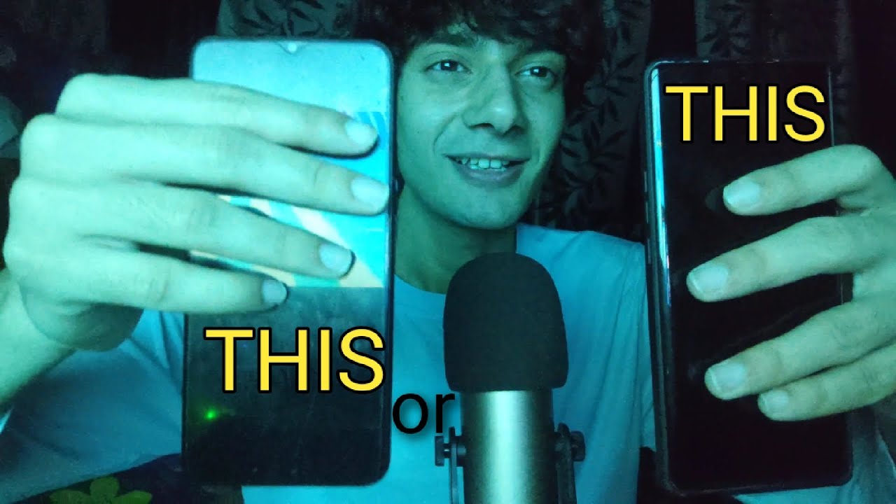 Which phone is my sister's phone 🤓? ASMR guessing game #7