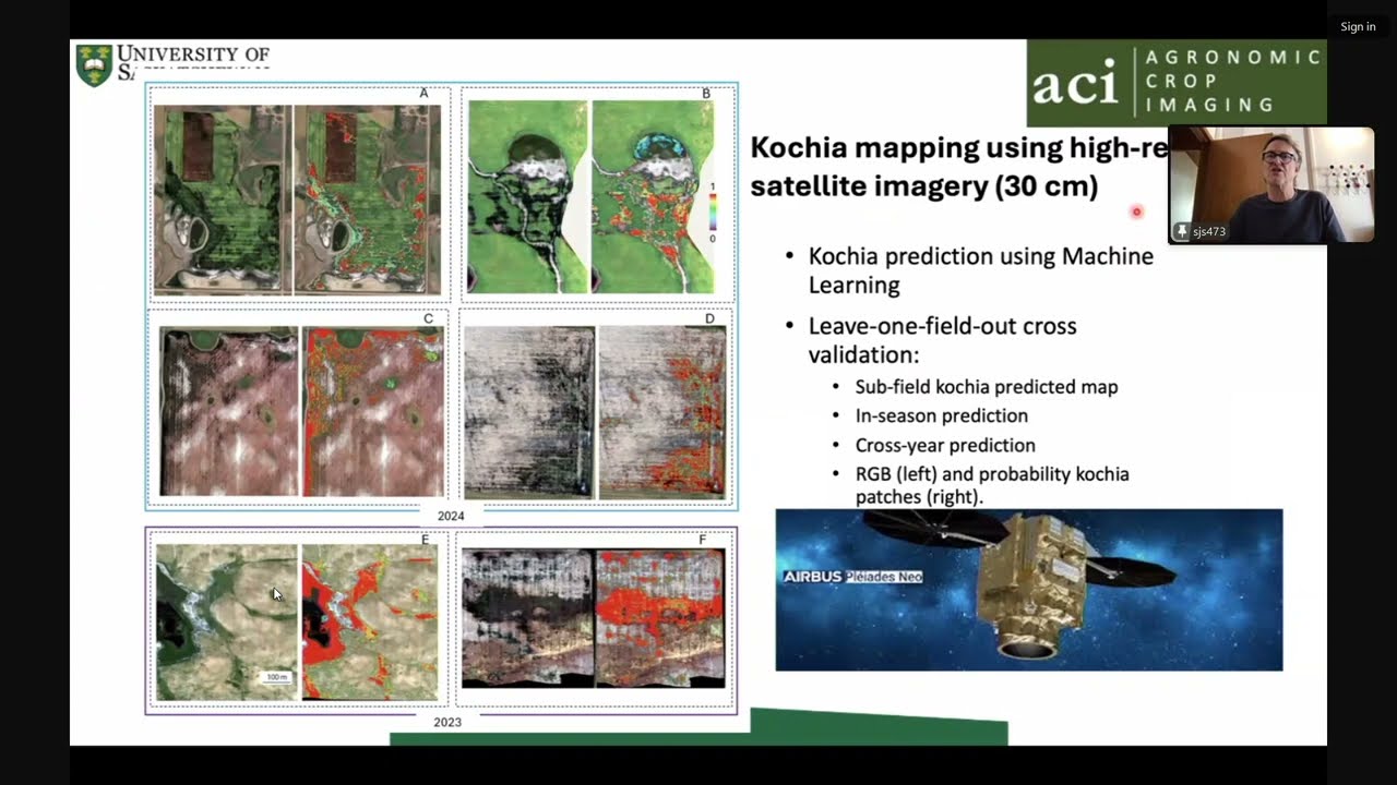 Remote Sensing for Crop Agronomy - Dr. Steve Shirtliffe