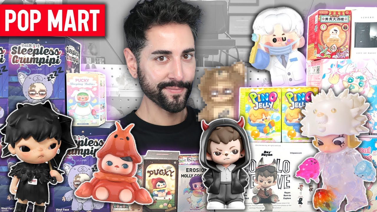RANDOM POPMART BLIND BOX UNBOXING! & TNT SPACE 💜 Hirono, PUCKY, Molly, RAYAN & More!