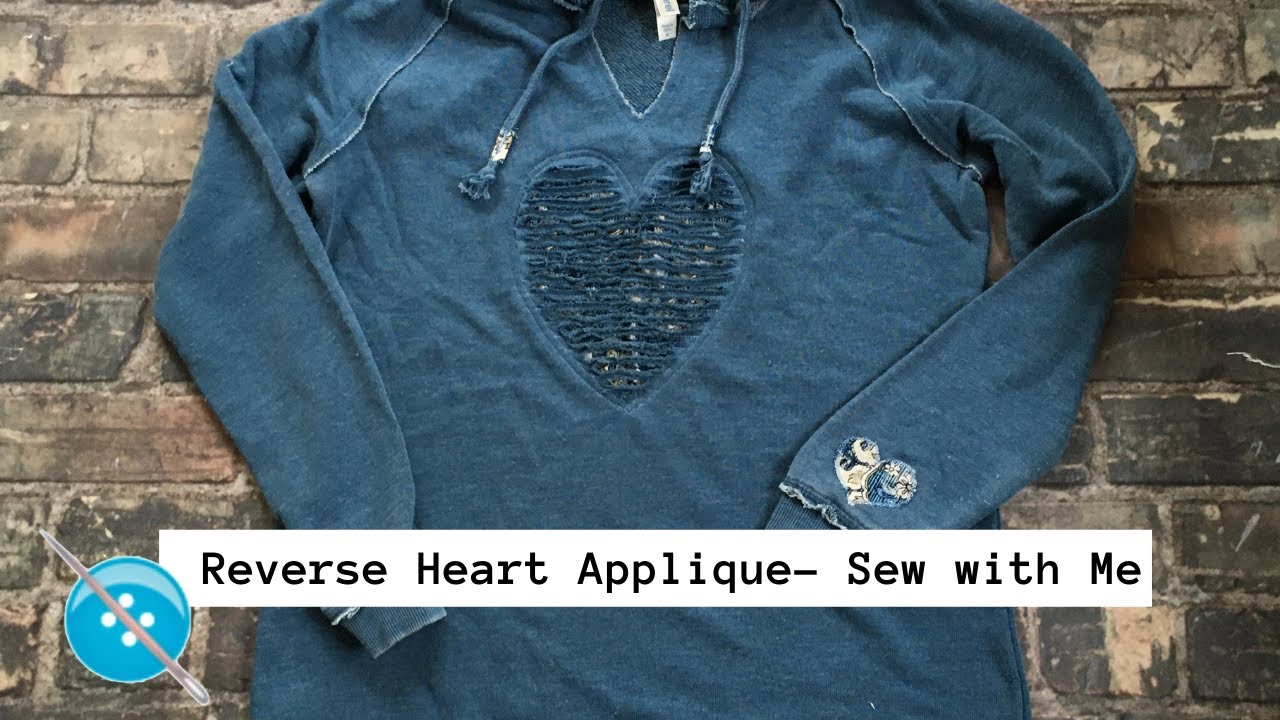 Transforming a Hoodie with a Reverse Appliqu&eacute;, Sew with Me