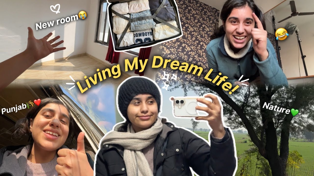 Finally my new Room 💕✨😭+ Going to Punjab 🌾 | Vlog