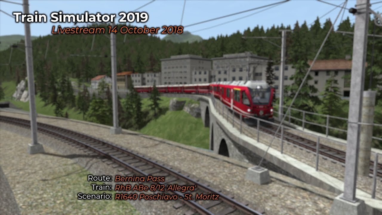 R1640 Poschiavo - St. Moritz (Livestream 14/10/2018)