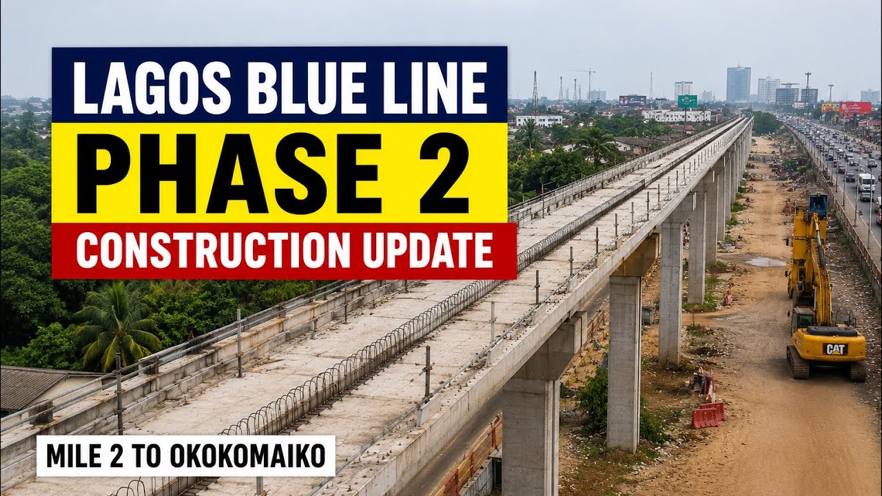Вторая очередь Lagos Blue Line обретает форму | Свежие новости о ходе строительства